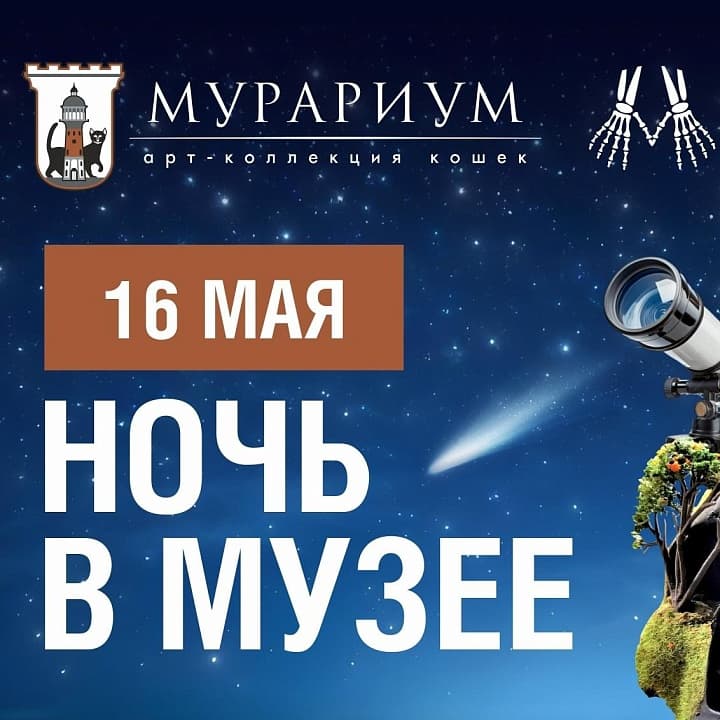 Ночь музеев 2026: МУРАРИУМ и Музей Черепов и Скелетов
