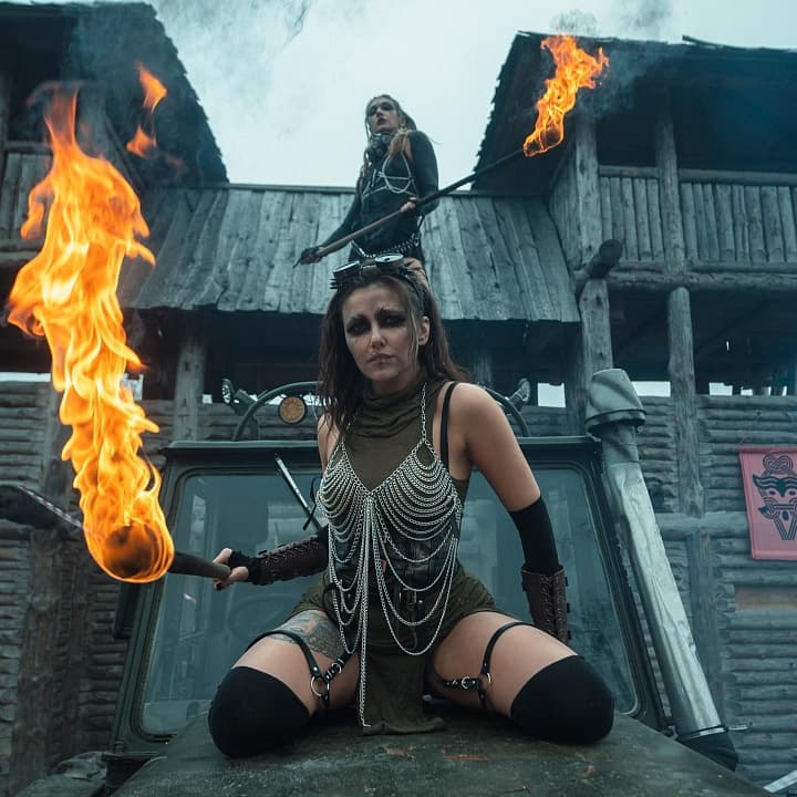 Вечеринка в стиле пост апокалипсиса