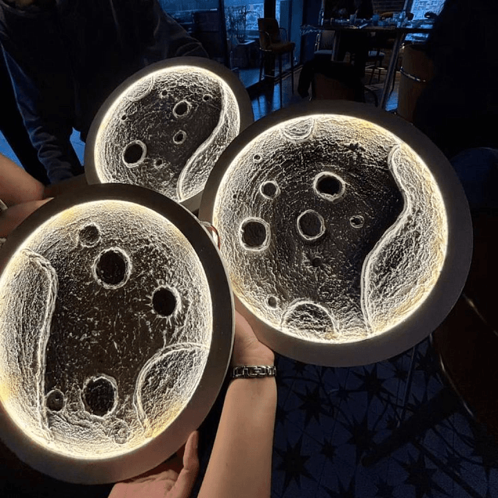 Картина с подсветкой: Луна