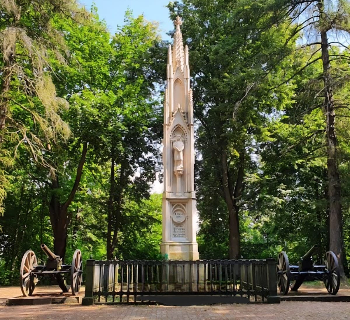 Памятник сражению при Прёйсиш-Эйлау 1807 г.